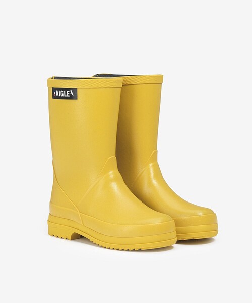 AIGLE(エーグル)の「防水 フレンチローリーラバーブーツ(レインシューズ・キッズ・レッド/イエロー/ネイビー・29/28/31/30/32)」の21枚目の写真
