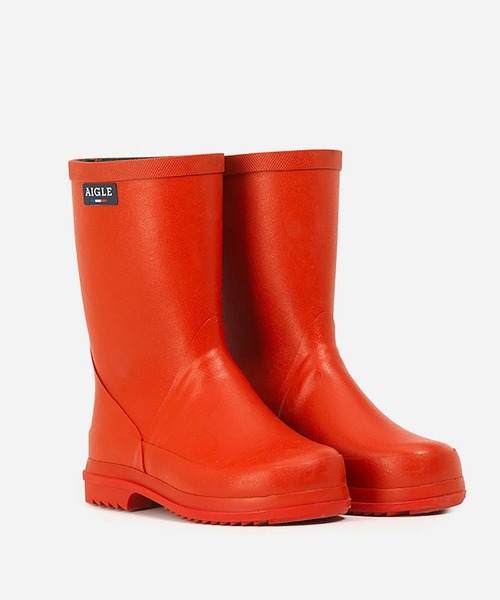 AIGLE（エーグル）の「防水 フレンチローリーラバーブーツ（レインシューズ・キッズ・レッド/イエロー/ネイビー・29/28/31/30/32）」の3枚目の写真