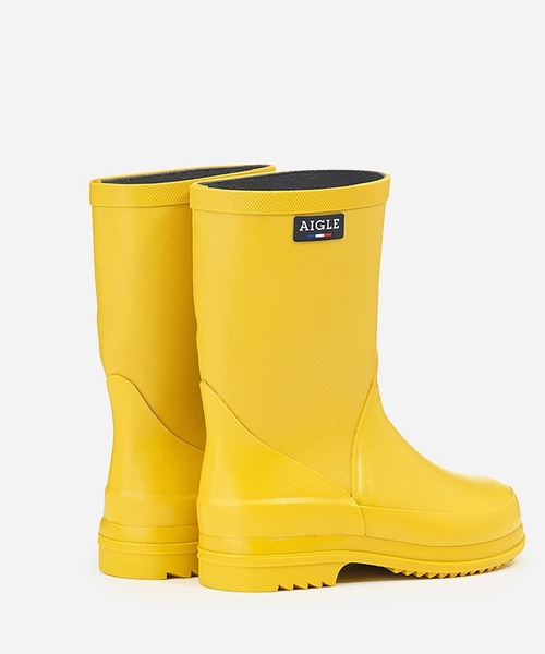 AIGLE（エーグル）の「防水 フレンチローリーラバーブーツ（レインシューズ・キッズ・レッド/イエロー/ネイビー・29/28/31/30/32）」の8枚目の写真
