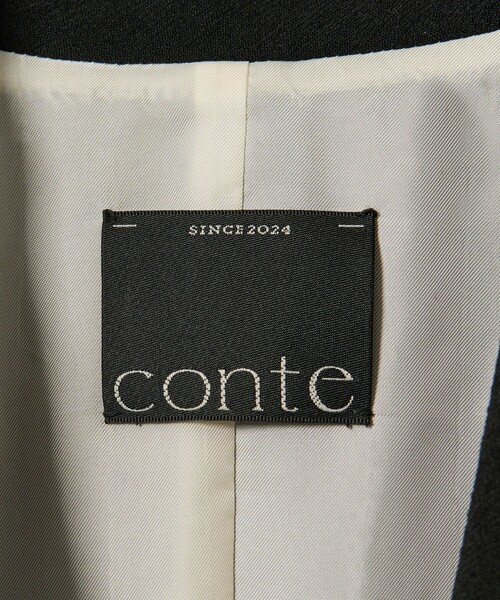 conte＞ダブル テーラードジャケット（テーラードジャケット）｜conte