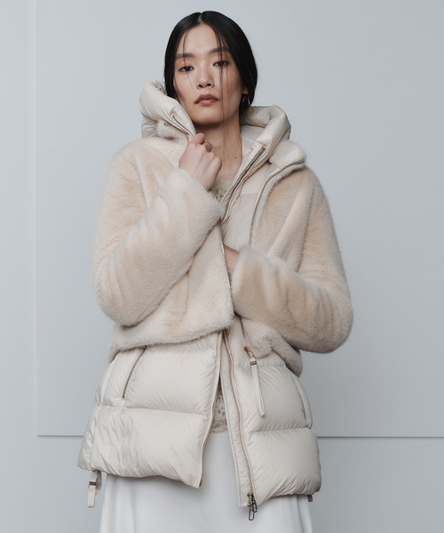 plage（プラージュ）の「DUNO / デュノ 別注 FRAKE コート（ダウン