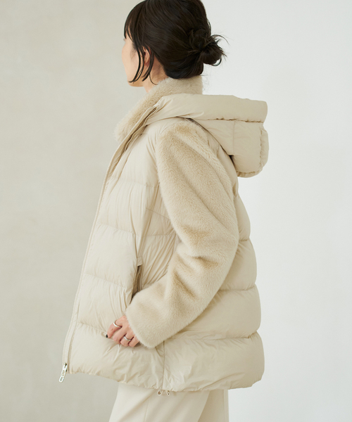 plage（プラージュ）の「DUNO / デュノ 別注 FRAKE コート（ダウン