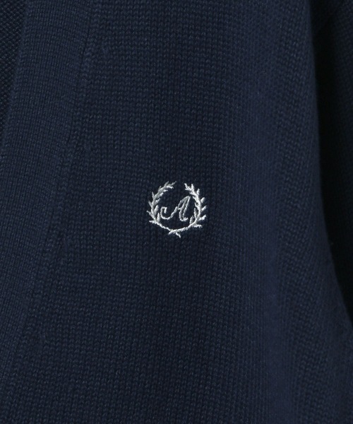 GLOBAL WORK(グローバルワーク)の「ロゴ刺繍スクールカーディガン/AND YUA ANY/593404(カーディガン/ボレロ・キッズ・ベージュ/ネイビー/ワインレッド/ホワイト系その他3・MEDIUM/LARGE)」の15枚目の写真