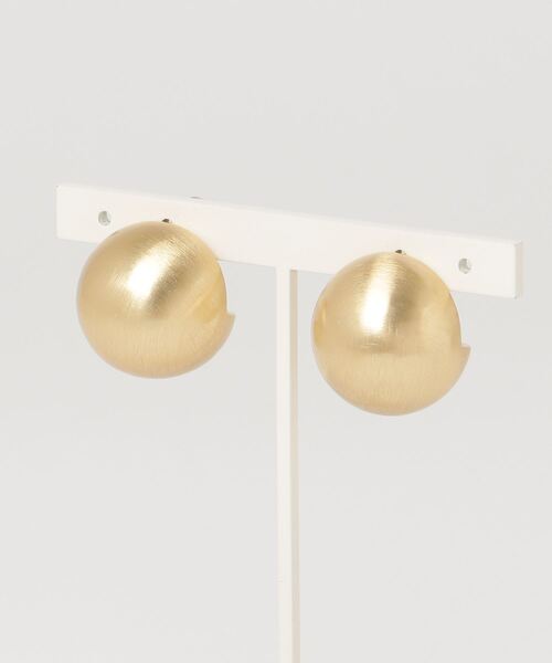 Trish(トリッシュ)の「マットサークルピアス(ピアス(両耳用)・レディース・ゴールド/シルバー・FREE)」の15枚目の写真