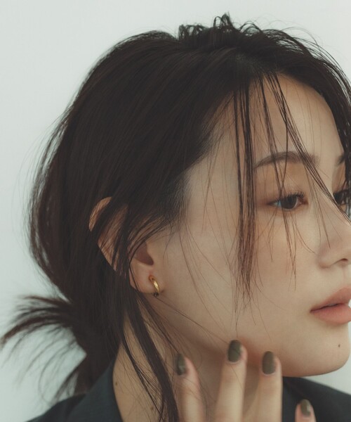 MIZUKI HANAYAMA×by Preek＞フープ イヤリング（イヤリング）｜by