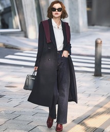 チェスターコート（ブルー・ネイビー/青色系）ファッション通販