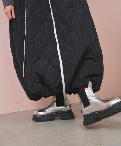 SWEAT DOCKING QUILTING OP（ワンピース）｜OMMO（オーエムエムオー