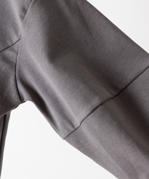 riziere（リジェール）の「モックネックデザインカットソー（Tシャツ/カットソー・キッズ・グレー/アイボリー/ブラック・90/100/110/120/130/140/150）」の18枚目の写真