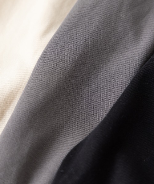 riziere（リジェール）の「モックネックデザインカットソー（Tシャツ/カットソー・キッズ・グレー/アイボリー/ブラック・90/100/110/120/130/140/150）」の19枚目の写真