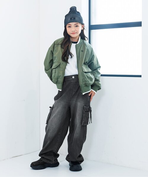 algy（アルジー）の「りぼんカーゴパンツ（カーゴパンツ・キッズ・ブルー/グレー/ブラック・XX-SMALL/X-SMALL/SMALL/MEDIUM）」の12枚目の写真