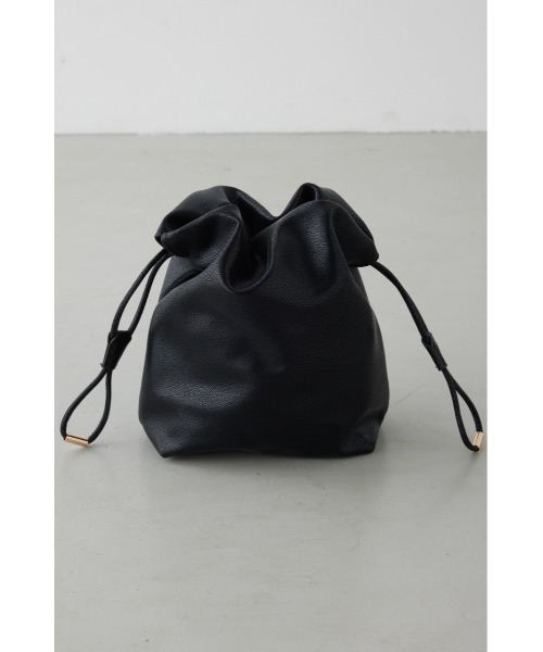 AZUL by moussy（アズールバイマウジー）の「チェーン巾着ショルダーバッグ（ショルダーバッグ・レディース・ブラック/シルバー・FREE）」の7枚目の写真