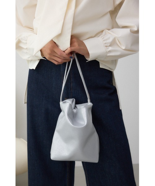 AZUL by moussy（アズールバイマウジー）の「チェーン巾着ショルダーバッグ（ショルダーバッグ・レディース・ブラック/シルバー・FREE）」の17枚目の写真