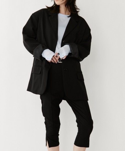 VION(ヴィオン)の「Capri pants / カプリパンツ(スラックス・レディース・チャコールグレー/ブラック・SMALL/MEDIUM)」の5枚目の写真