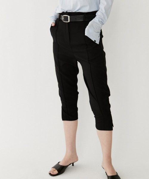 VION(ヴィオン)の「Capri pants / カプリパンツ(スラックス・レディース・チャコールグレー/ブラック・SMALL/MEDIUM)」の13枚目の写真