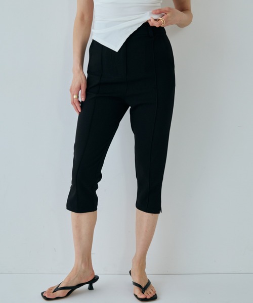 VION(ヴィオン)の「Capri pants / カプリパンツ(スラックス・レディース・チャコールグレー/ブラック・SMALL/MEDIUM)」の18枚目の写真