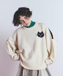 manana suerte | CATボーダーニット(ニット/セーター)