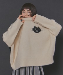 HOTEL VIVA la HOLIDAY（ホテルビバラホリデー）の「CATボーダーニット（ニット/セーター）」