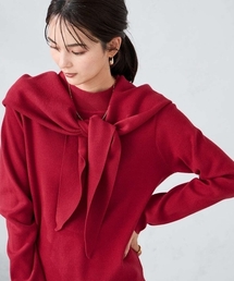 a.v.v（アーヴェヴェ）の「三角ニットストール（ストール/ショール）」