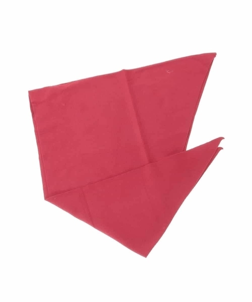 a.v.v(アーヴェヴェ)の「三角ニットストール(ストール/ショール・レディース・レッド/アイボリー/グレー・38)」の4枚目の写真