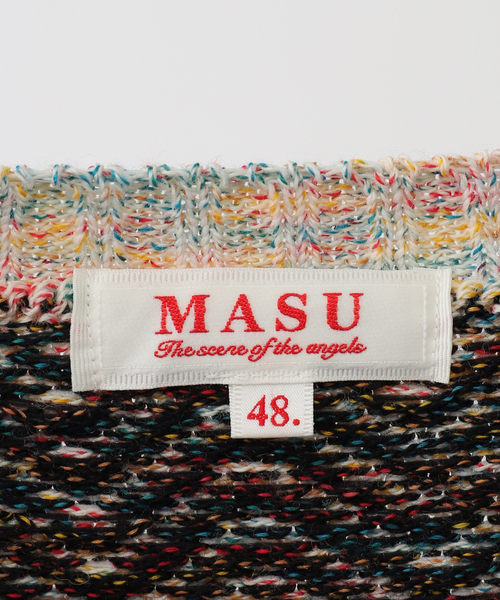 MASU(エムエーエスユー)の「MASU AURORA SHORT SWEATER:ニット(ニット/セーター・レディース・ホワイト・48)」の9枚目の写真