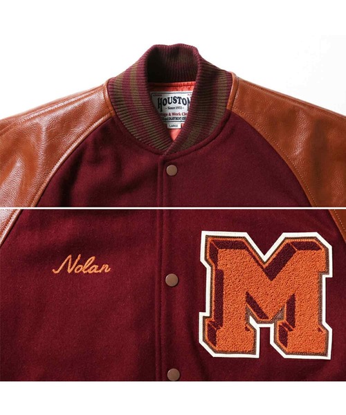 HOUSTON メルトンスタジャン(VALLEY)（スタジャン）｜HOUSTON