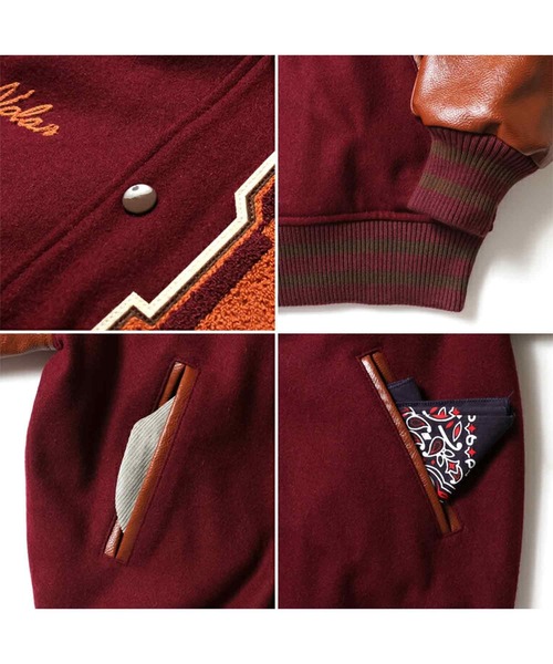 HOUSTON メルトンスタジャン(VALLEY)（スタジャン）｜HOUSTON