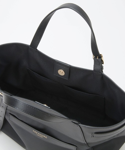 セール】【TREASURE TOPKAPI】ナイロン レザーコンビ 2way トート