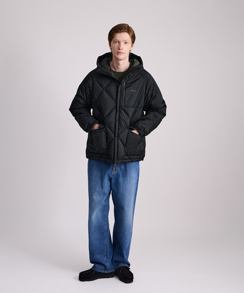 NANGA(ナンガ)の「Nanga × Saturdays NYC Quilted Down Jacket(ダウンジャケット/コート・メンズ・オリーブ/ブラック・LARGE/MEDIUM/SMALL/X-LARGE)」の3枚目の写真