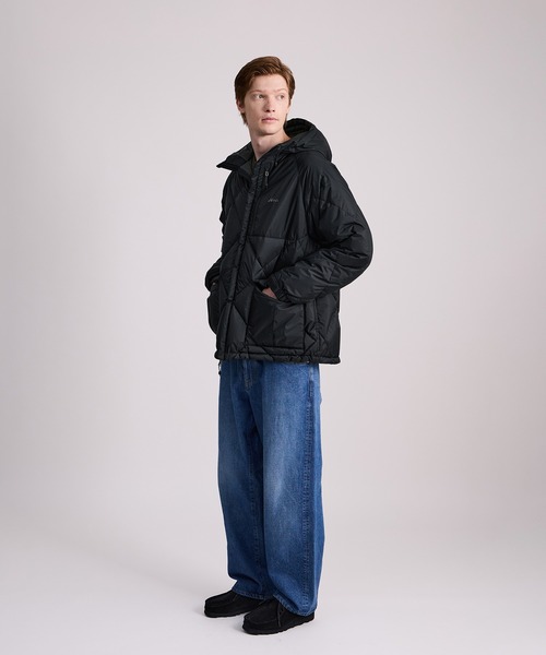 NANGA(ナンガ)の「Nanga × Saturdays NYC Quilted Down Jacket(ダウンジャケット/コート・メンズ・オリーブ/ブラック・LARGE/MEDIUM/SMALL/X-LARGE)」の4枚目の写真