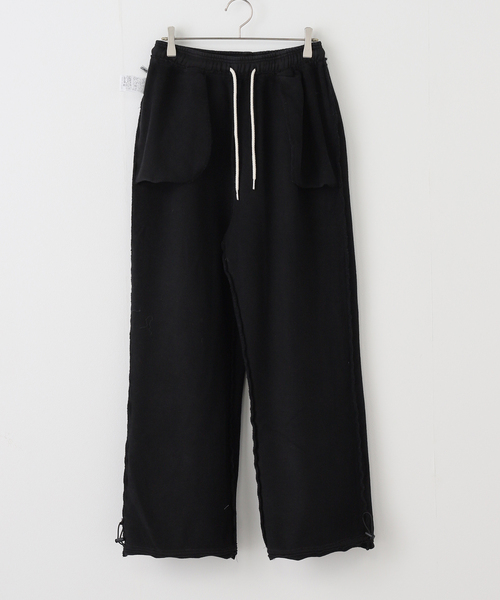 JOINT WORKS（ジョイントワークス）の「スタッズ サンフェード スウェットパンツ / Studs Sun-faded Sweatpants（スウェットパンツ・レディース・グレー/ブラック/イエロー・FREE）」の11枚目の写真