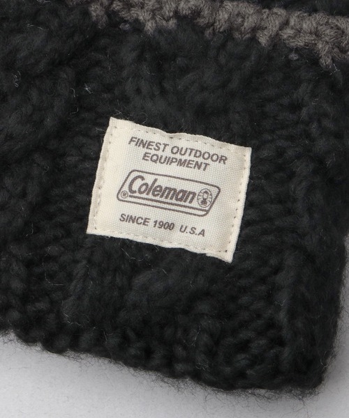 COLEMAN(コールマン)の「裏ボア ケーブル編み ニットワッチ ニット帽(ニットキャップ/ビーニー・メンズ・ブラック/アイボリー/モカ・FREE)」の17枚目の写真