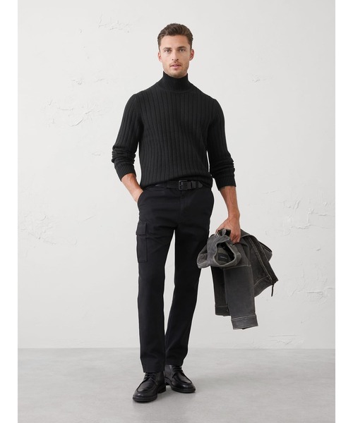 BANANA REPUBLIC FACTORY STORE（バナナリパブリック ファクトリーストア）の「BANANA REPUBLIC FACTORY STORE　　コージータートルネックセーター（ニット/セーター・メンズ・オリーブ/ブラック/キャメル・XL/L/M/S）」の5枚目の写真