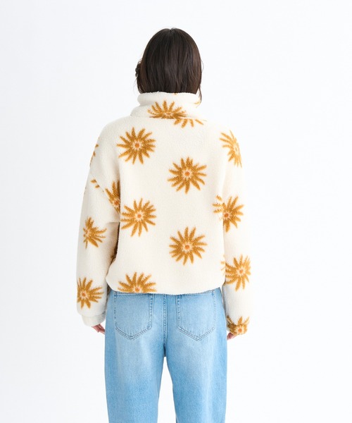 ROXY(ロキシー)の「ロキシー ROXY ALL DAY(ブルゾン・レディース・ブラウン/オフホワイト・S/M/L)」の6枚目の写真