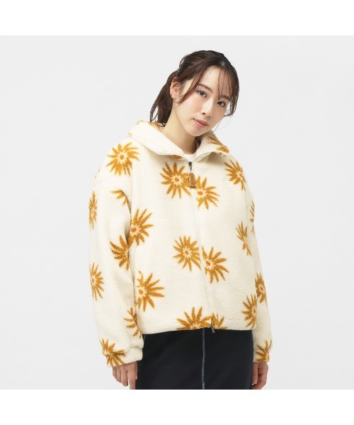 ROXY(ロキシー)の「ロキシー ROXY ALL DAY(ブルゾン・レディース・ブラウン/オフホワイト・S/M/L)」の13枚目の写真