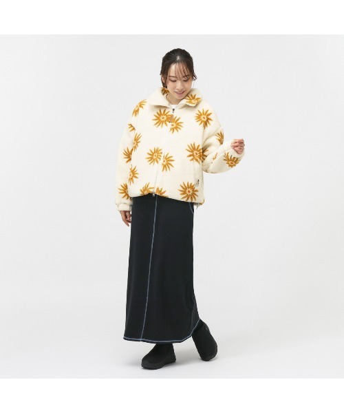 ROXY(ロキシー)の「ロキシー ROXY ALL DAY(ブルゾン・レディース・ブラウン/オフホワイト・S/M/L)」の14枚目の写真