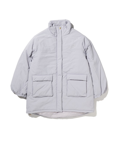 Arnold Palmer(アーノルドパーマー)の「スタンド パファージャケット(その他アウター・レディース・サックスブルー/アイボリー/ブラック・L/M/S)」の1枚目の写真