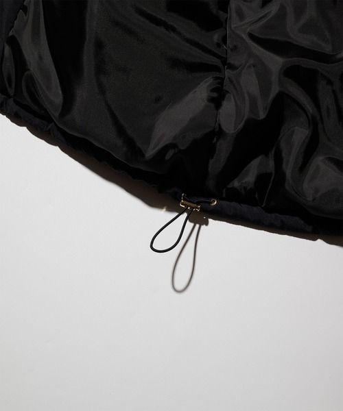 Arnold Palmer(アーノルドパーマー)の「スタンド パファージャケット(その他アウター・レディース・サックスブルー/アイボリー/ブラック・L/M/S)」の12枚目の写真