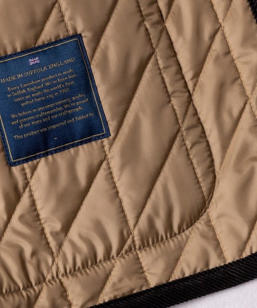 Jackman X Lavenham Bound Pocket Collarless Gilet Mens / ジャック