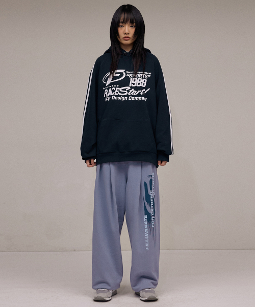F.ILLUMINATE(フィルミネイト)の「レーシングスピリットラグランフードパーカー-ネイビー(パーカー・レディース・その他・SMALL/MEDIUM/LARGE)」の6枚目の写真
