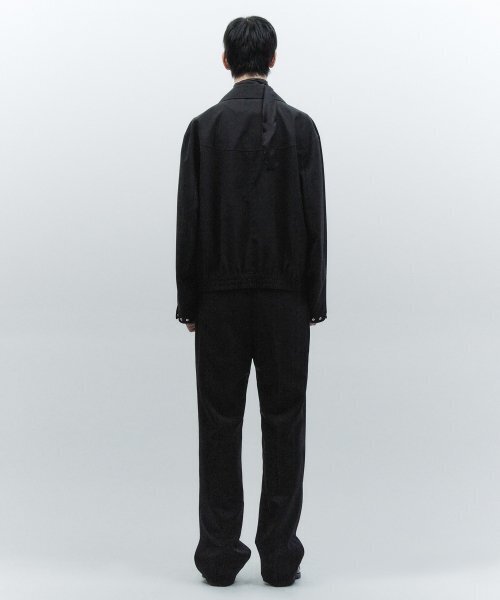 INSILENCE（インサイロンス）の「ベルト付きツーピンタックウールパンツ ブラック（スラックス・レディース・その他・LARGE/MEDIUM/SMALL）」の3枚目の写真