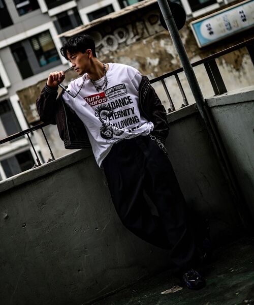 INSILENCE（インサイロンス）の「ベルト付きツーピンタックウールパンツ ブラック（スラックス・レディース・その他・LARGE/MEDIUM/SMALL）」の9枚目の写真