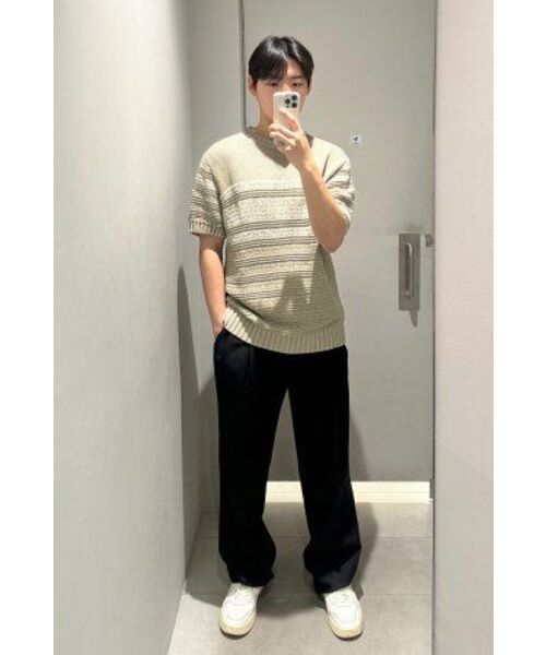 INSILENCE（インサイロンス）の「ベルト付きツーピンタックウールパンツ ブラック（スラックス・レディース・その他・LARGE/MEDIUM/SMALL）」の10枚目の写真