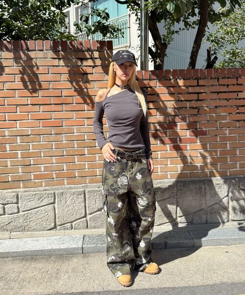 Midnight Move（ミッドナイトムーブ）の「eye set t (black)（Tシャツ/カットソー・レディース・その他・FREE）」の5枚目の写真