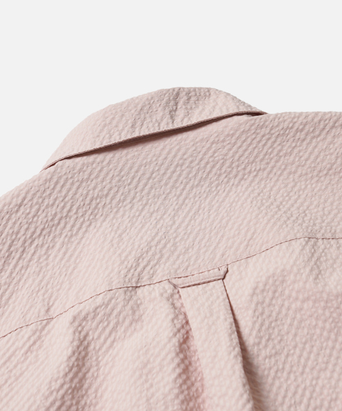 FRIZMWORKS(フリズムワークス)の「OPEN COLLAR SOLID SEERSUCKER SHIRT _ LIGHT PINK(シャツ/ブラウス・メンズ・その他・MEDIUM/LARGE/X-LARGE)」の7枚目の写真