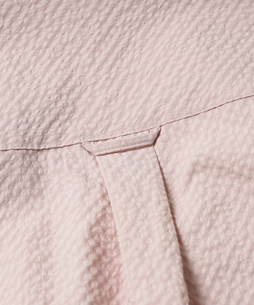 FRIZMWORKS(フリズムワークス)の「OPEN COLLAR SOLID SEERSUCKER SHIRT _ LIGHT PINK(シャツ/ブラウス・メンズ・その他・MEDIUM/LARGE/X-LARGE)」の8枚目の写真