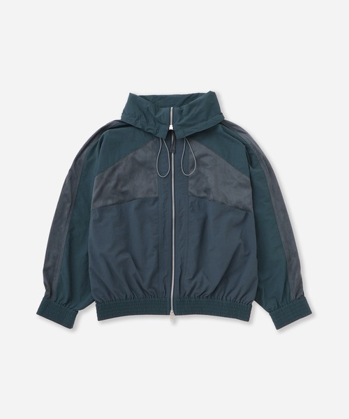 Saturdays NYC（サタデーズ ニューヨークシティ ）の「Edie Training Jacket  | WOMEN（セットアップ・レディース・キナリ/ネイビー・M/S）」の20枚目の写真