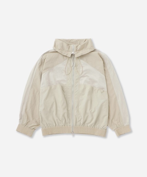 Saturdays NYC（サタデーズ ニューヨークシティ ）の「Edie Training Jacket  | WOMEN（セットアップ・レディース・キナリ/ネイビー・M/S）」の19枚目の写真