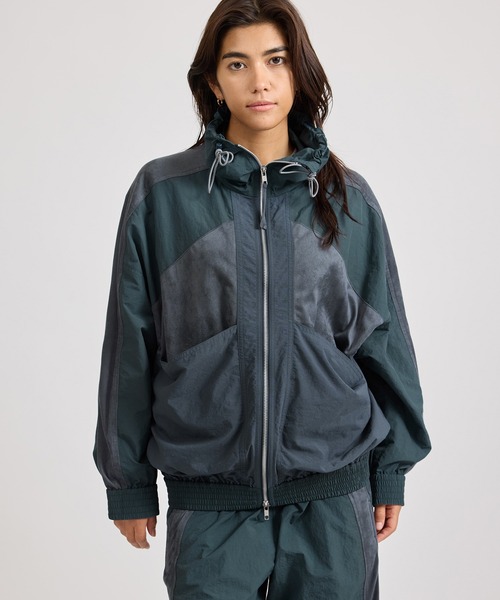 Saturdays NYC（サタデーズ ニューヨークシティ ）の「Edie Training Jacket  | WOMEN（セットアップ・レディース・キナリ/ネイビー・M/S）」の8枚目の写真