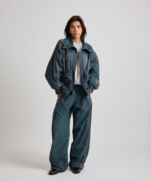 Saturdays NYC（サタデーズ ニューヨークシティ ）の「Edie Training Jacket  | WOMEN（セットアップ・レディース・キナリ/ネイビー・M/S）」の18枚目の写真