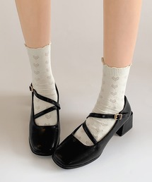 c.u.l（シーユーエル）の「メリージェーン スクエア―トゥ パンプス culs168（パンプス）」